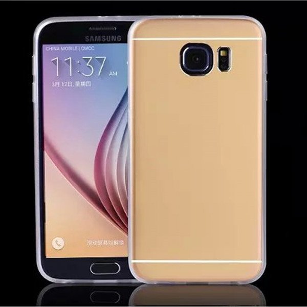 Wholesale Galaxy S7 Slim Aluminum Hybrid Case (Champagne Gold)